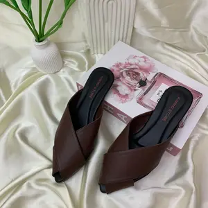 SANDAL WANITA TEPLEK MODEL UJUNG LANCIP AY-05