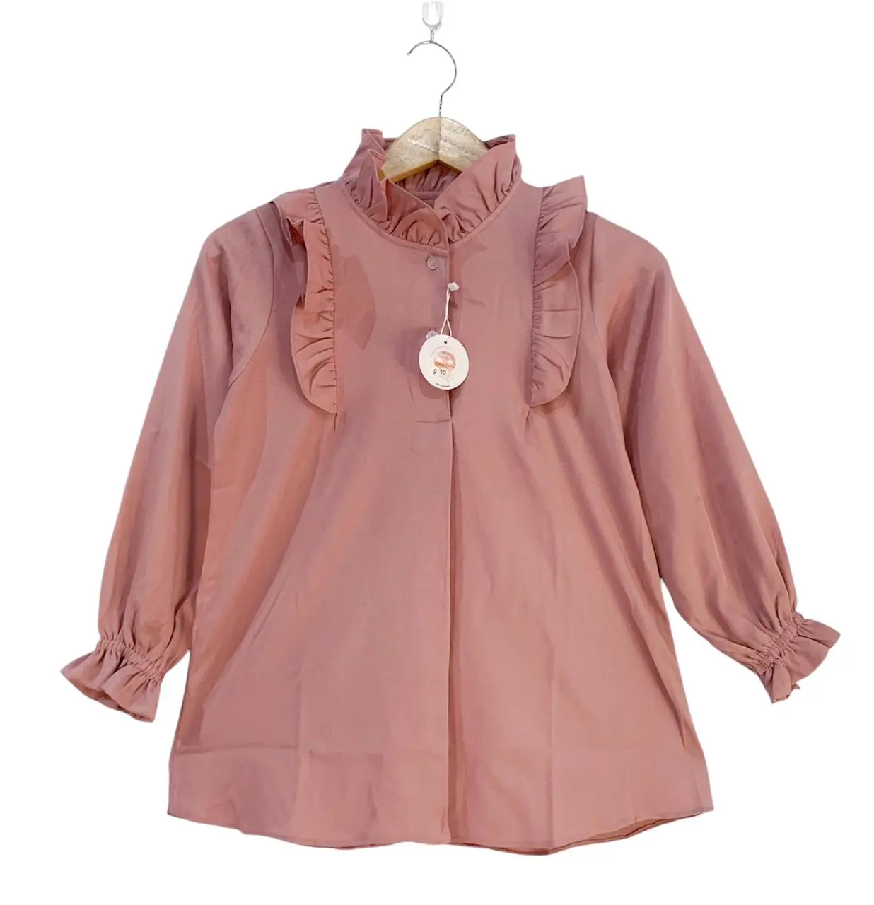 Leona Atasan anak perempuan usia 9-14 tahun/ Blouse anak tanggung umur 9-14 tahun/ Pakaian anak cewek 9-14 tahun fashion baju rajut kemeja korean korea