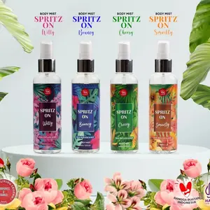 Viva Body Mist Spritz On For Women with Antibacterial Active & Moisturizer (tersedia 4 aroma)