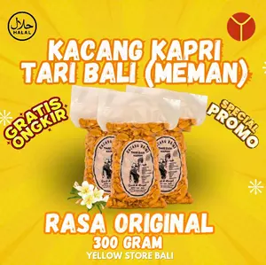KACANG KAPRI TARI BALI 100% - Snack Gurih dan Nikmat 300gr Ideal untuk Cemilan dan Quality Time Keluarga Makanan Goreng Terbaik