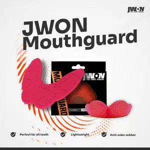 JWON Mouthguard Red - Gumshield - Pelindung Gusi Gigi Karate Boxing Martial Arts