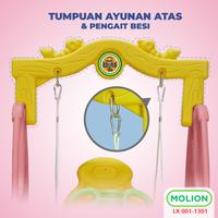 Gambar SPEEDS Perosotan Ayunan Set Karakter Mainan Basket 5 In 1 Playground Seluncuran Anak Free Ring Empuk LX001-1301 - 1301 BIRU 3in1 dari Calaryindo Kota Surabaya 4 Tokopedia