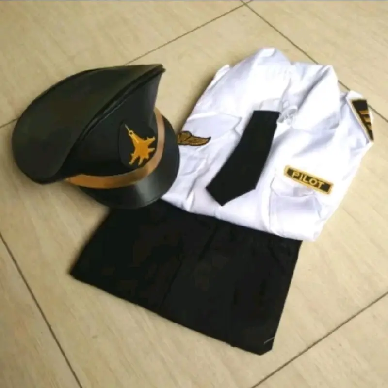 Baju Seragam Pilot Anak Sekolah TK/PAUD Laki-laki/Perempuan Terbaru - Fashion 5