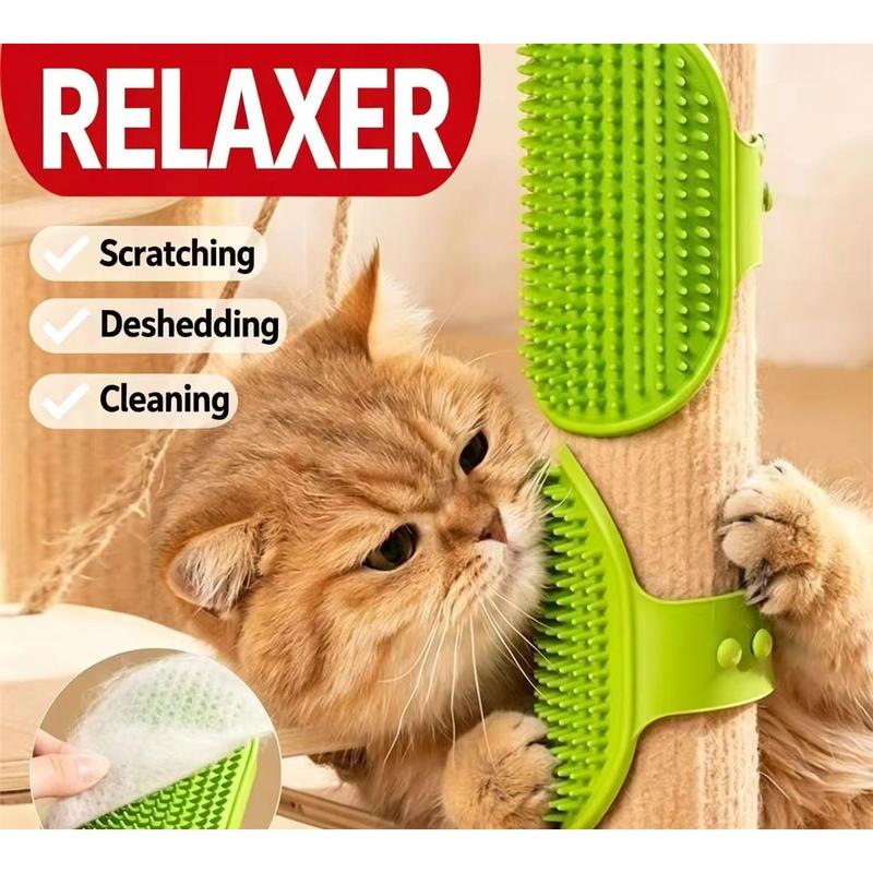Đồ chơi cho mèo, dụng cụ mài móng cho mèo, góc chặn cho thú cưng và dây buộc chân bàn, lược massage bằng silicone, dụng cụ giúp giảm buồn chán một cách tự giác