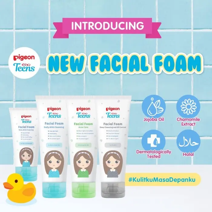 PIGEON Facial Foam Series | For all skin Type | Acne Care | Hydra Squad | Deep Cleansing 1