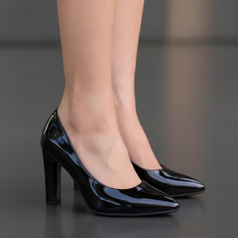 Giày cao gót 9p, 7p và 5p size từ 34 đến 42 . giày cao gót nữ da bóng