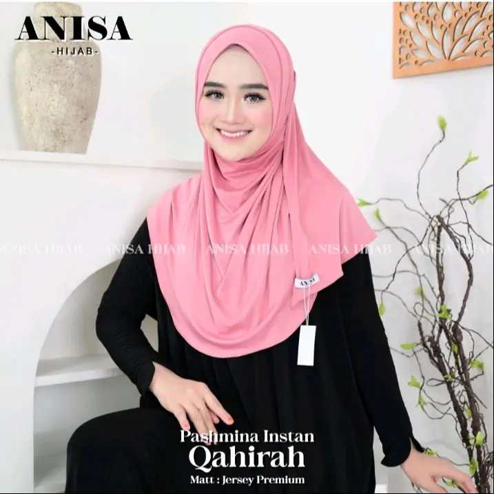 PASHMINA INSTAN QAHIRAH BY ANISA/ PASHMINA INSTAN MALAY TERBARU 3