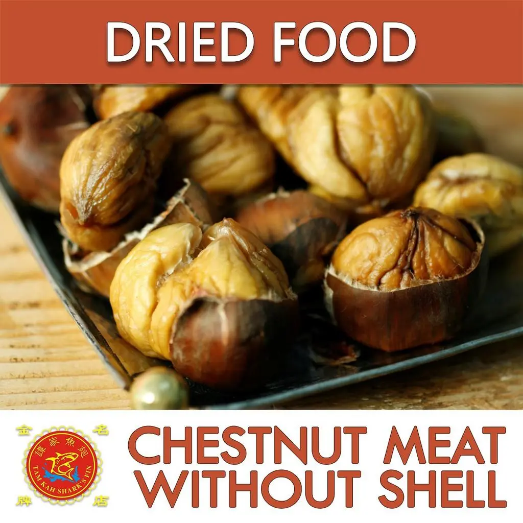 Chestnut Meat (Without Shell) | 200G/PKT | HEALTHY FOOD