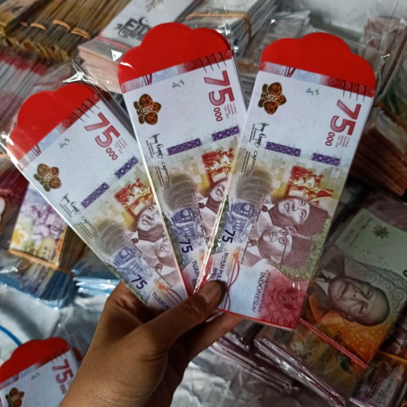 Product Introduction of PROMO DISKON 50% Amplop Lebaran Panjang Bentuk Uang 50 pcs 2025 7