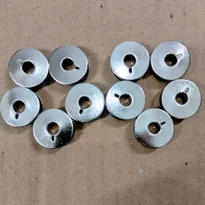 ( 10 biji ) sepul spool bobbins BESI POLOS mesin jahit high speed JUKI TYPICAL BROTHER SUNSTAR JACK YAMATA