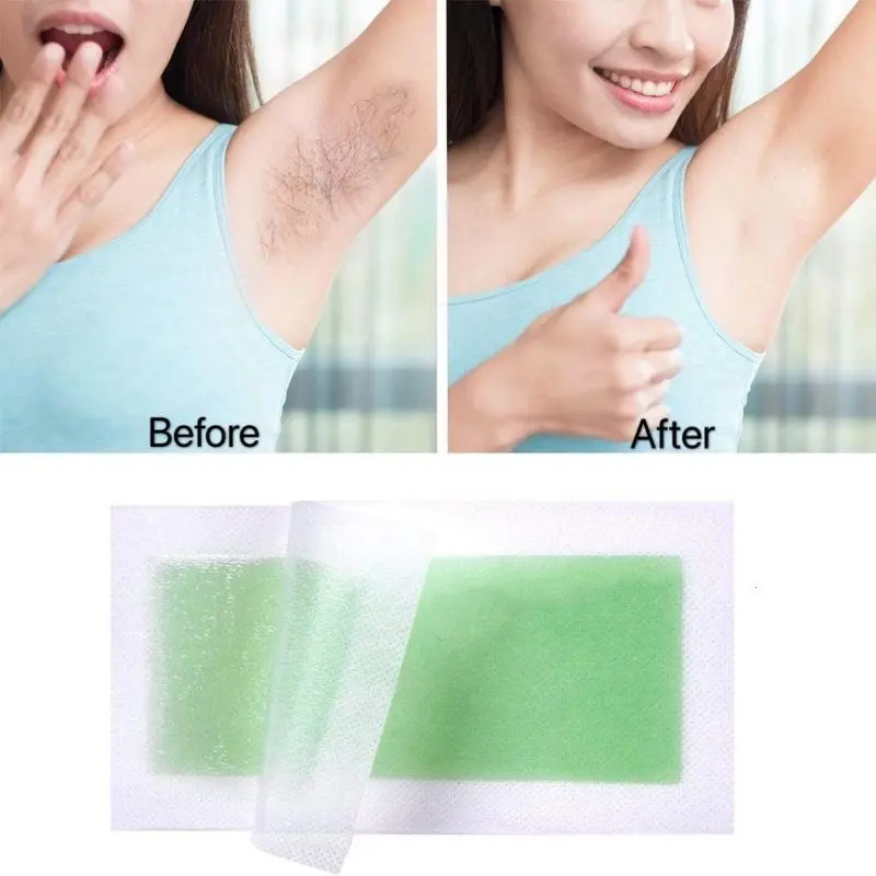 Ecer Waxing Strip Wax Pencabut Bulu Rambut Cold Wax Removal Strip 2