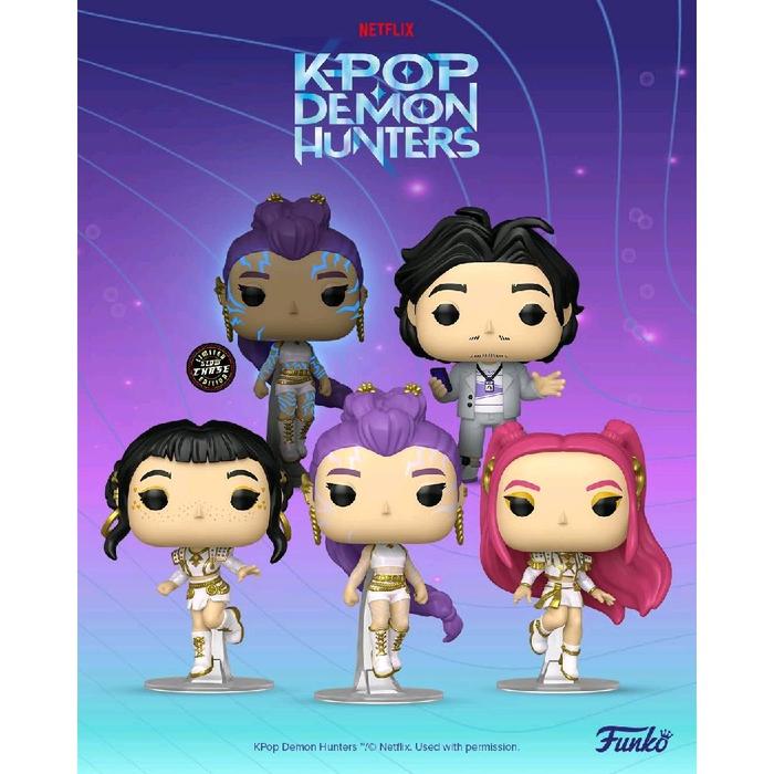 Jual ORIGINAL Funko Pop KPop Demon Hunters Huntrix Rumi Zoey