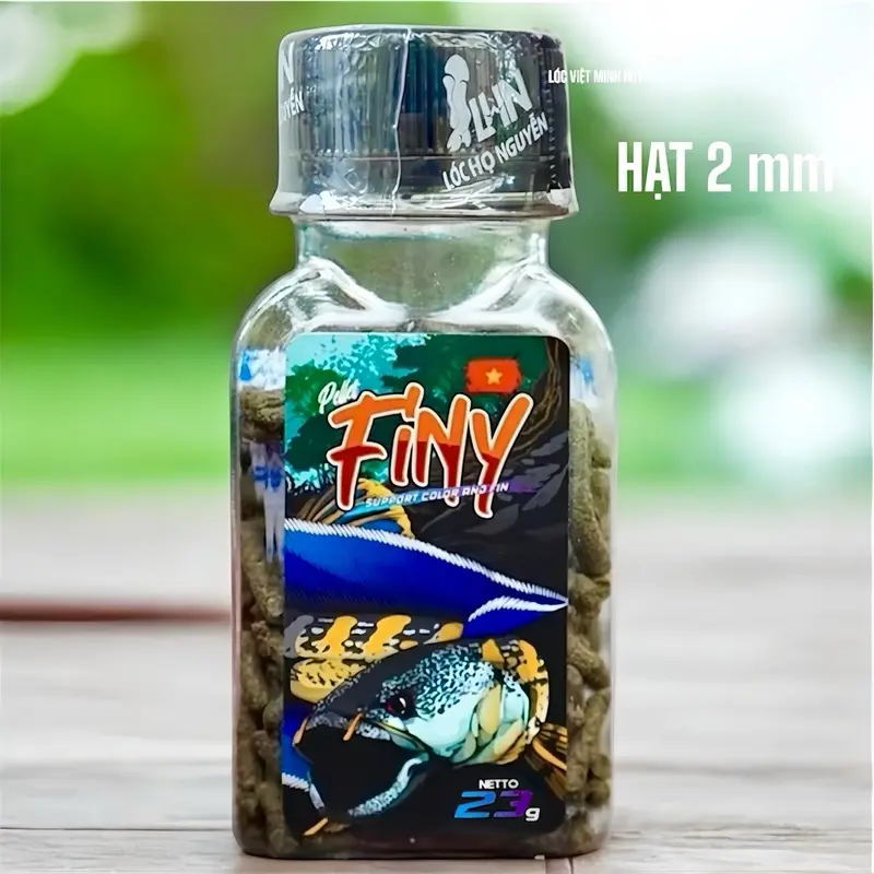 CÁM FINY HỖ TRỢ CHO LÓC LẠNH -Hỗ trợ vây kì và kích màu sắc cho cá-Nữ hoàng, Andrao, Hoàng đế, Tiểu hoàng đế,phdv… cám  finy hạt mới nâng cấp 2
