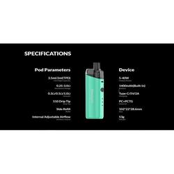 elfbar nachfüll pod läuft aus Ecigarette Batterie 1600mah OXVA ONEO, Pod System, 1600 MAh, 3,5 Ml, Space  Grey Oxva Oneo Cartridge