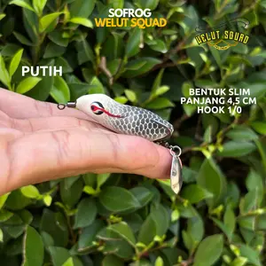 SOFROG WELUT SQUAD LURE PANJANG 4,5Cm HOOK 2/0