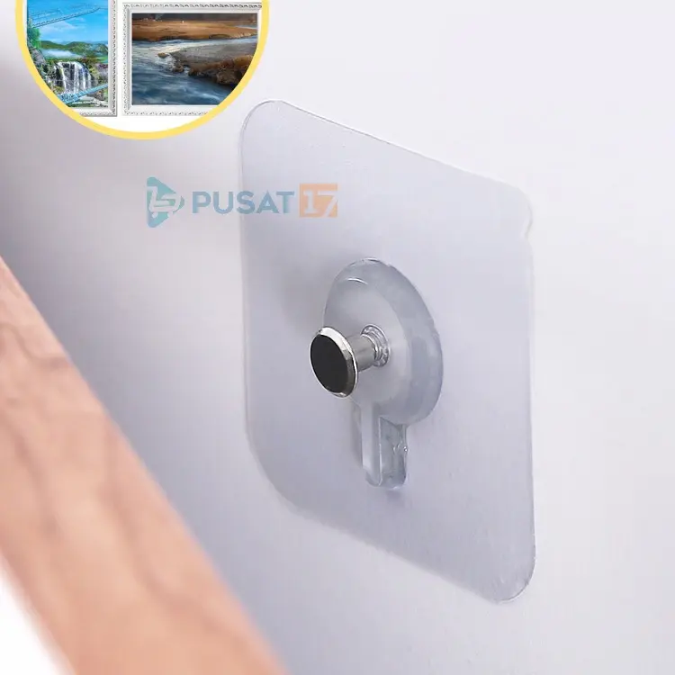 PUSAT17 TEMPELAN HOOK BAUT PAKU / TEMPELAN DINDING AJAIB BAUT GANTUNGAN HOOK MAGIC TEMPEL PEREKAT TANPA BOR 1