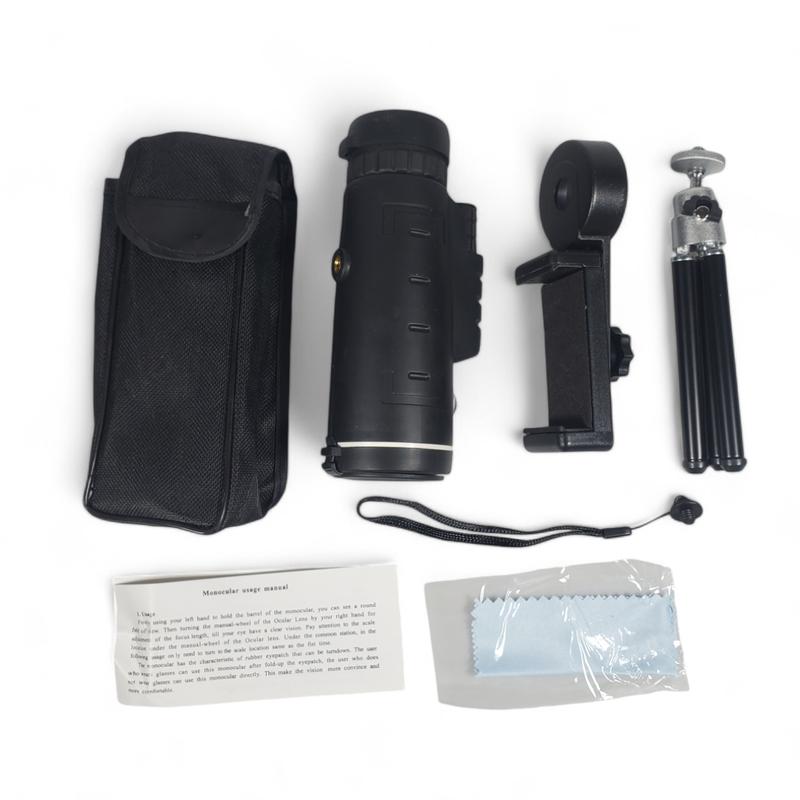 COD APEXEL Teropong Monokular Portable BAK4 40X60 with Compass Tripod - APS-40X60DTZJ Terbaru Camping 6