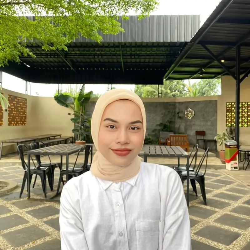 Ash By Aylin - Jilbab bella square coffelatte PollyCotton