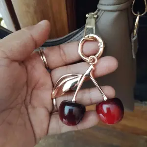 Gantungan Cherry Premium Gantungan Tas Cherry Terlaris