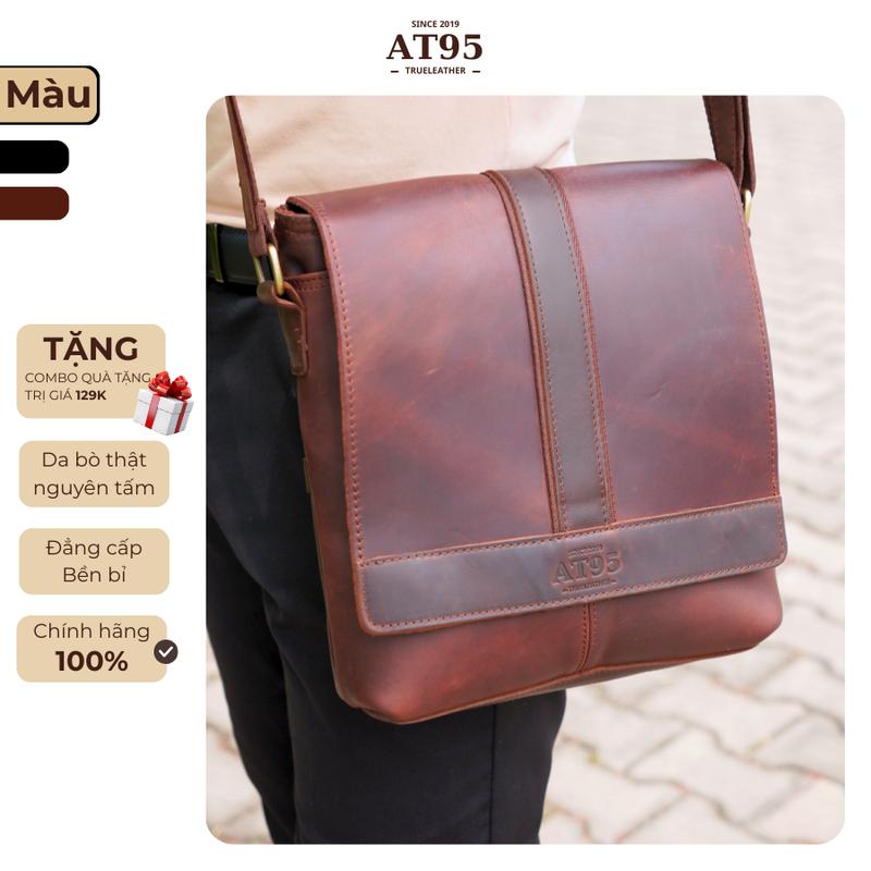 Cặp ipad da bò thật da bò sáp cao cấp Nam CAP03 AT95