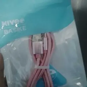 KIVEE Kabel Data Micro, Type C , Lightning  fast charging 2.1 A  5V Mendukung protokol pengisian Antarmuka Panjang 1Meter