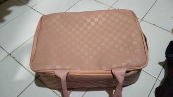 Product Review of DEVILA LUXURY NUDE PINK BOXES WATERPROOF TRAVEL BAG MEDIUM SIZE - Tas Koper Motif Kotak Mewah Murah Perempuan Mudik from A**i 1