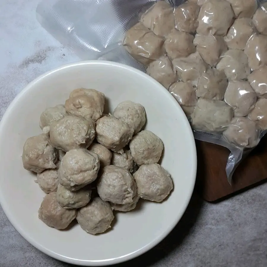 Bakso varian original isi 25 pcs premium Food Makanan Instan