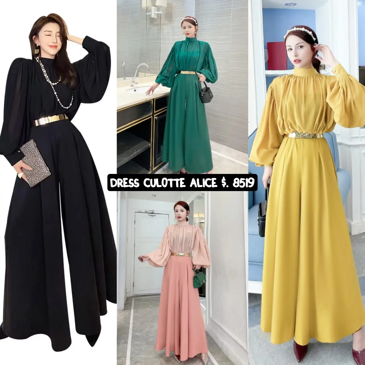 8519 JUMPSUIT KULOT IMPORT PREMIUM JS KOREAN STYLE NEW TRAND #HELLO MISCHA
