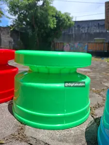 KURSI JONGKOK BULAT | KURSI DAPUR BULAT | BANGKU PLASTIK | KURSI PLASTIK JONGKOK | KURSI PENDEK | DINGKLIK PLASTIK