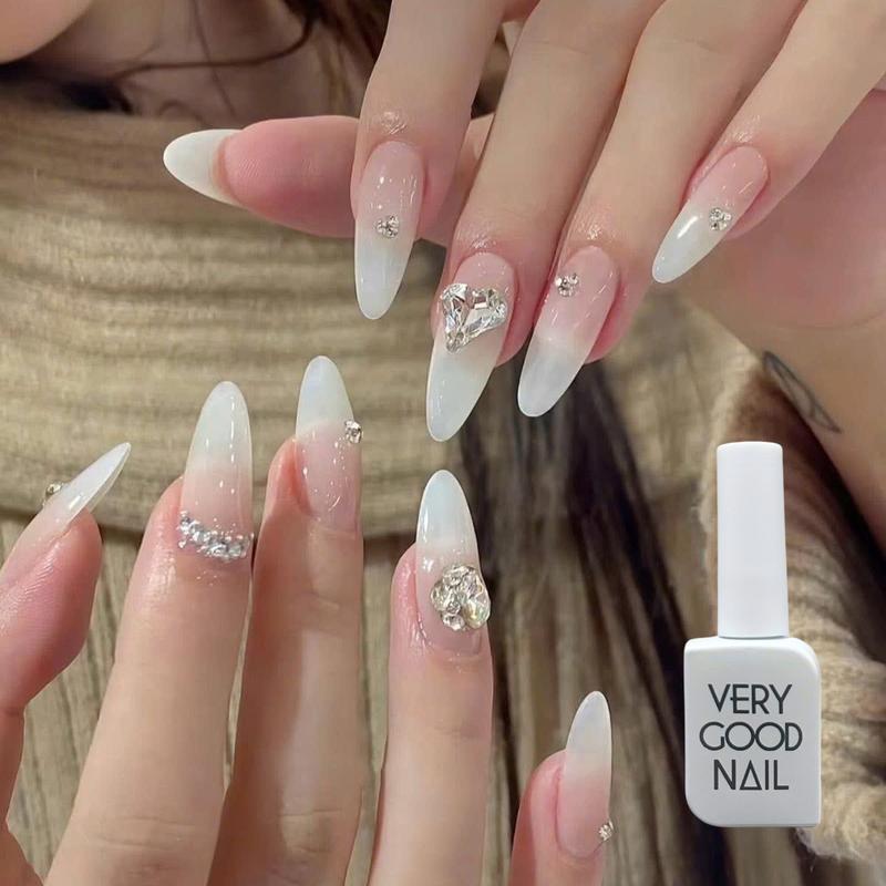 Sơn Gel Lẻ Màu Nước Gạo Very Good Nail Số 23 Làm Nail Siêu Đậm Mướt Chai 15ml Nắp Thấp Cọ Mướt Dễ Dùng Màu Trắng Trong Veo Tôn Da Chuẩn Màu Bền Bóng