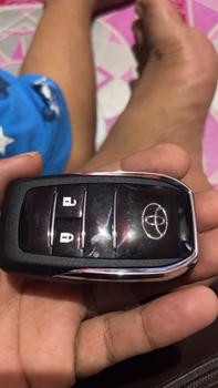 Product Review of Casing flip key toyota model lipat innova yaris fortuner vios 2 tombol Kunci from D**i i**n 0