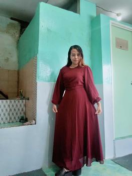 Product Review of QOME - DRESS BAHAN CERUTI / DRESS NAOMI / DRESS KONDANGAN /DRESS PESTA / DRESS FORMAL Mewah from 💞**💞 1