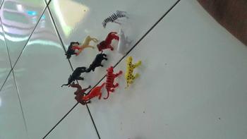 Product Review of Mainan edukasi anak Hewan Satwa Karet ukuran kecil 12pcs Miniatur satwa Karet 12pcs-Miniatur Animal Wild Animal Figure toys hewan from L**h L**e U**e 0