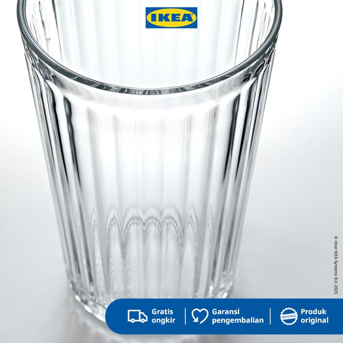 Gambar IKEA VARDAGEN Gelas Minum Kaca Bening 43cl Isi 6pcs Minuman dari IKEA Indonesia Kota Administrasi Jakarta Timur Tokopedia