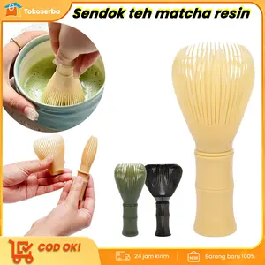 Pengocok Matcha Plastik Anti Jamur - Whisk Matcha Food Grade, Mudah Dibersihkan, Alternatif Chasen Bambu - Anti Mold Plastic Matcha Whisk Dishwasher Safe