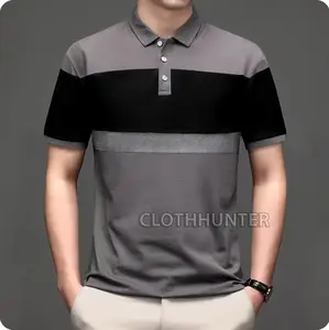 Kaos Pria Lengan Pendek Dewasa Model Kerah Polo Shirt EVOLT Kaos Cowok Keren / Kaos Korea Kombinasi Warna Bahan Cotton Tebal Distro Bandung