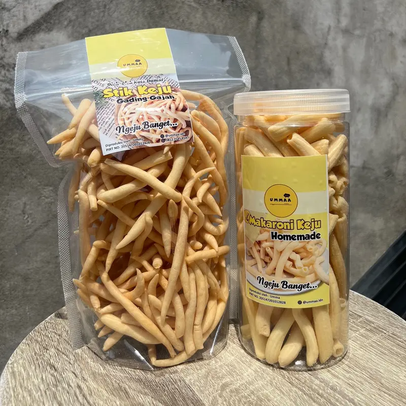 Bundling Makaroni Keju 250gr & Stik keju 250gr 0