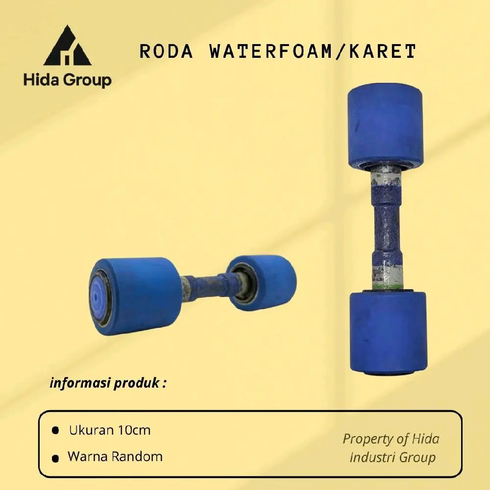 Roda Waterfoam - Roller waterfoam | Aksesoris Pintu pagar dll - Shop ...