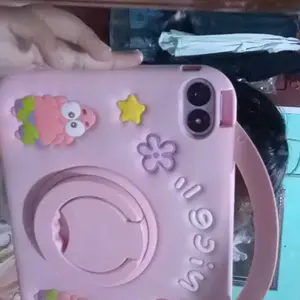 Case Karakter untuk Infinix Xpad 20 11 inch 2025 Infinix Xpad 20 Pro 12.1 inch Softcase Bahan Silikon Bonus Tali dan Pen Stylus Tab  Cover Casing