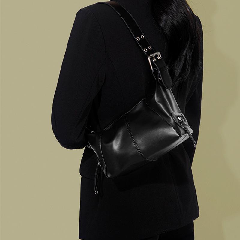 Túi Đeo Vai Da Cổ Điển Dành Cho Nữ, YUPINCIAGA, Có Tay Cầm, Túi Xách Kẹp Nách