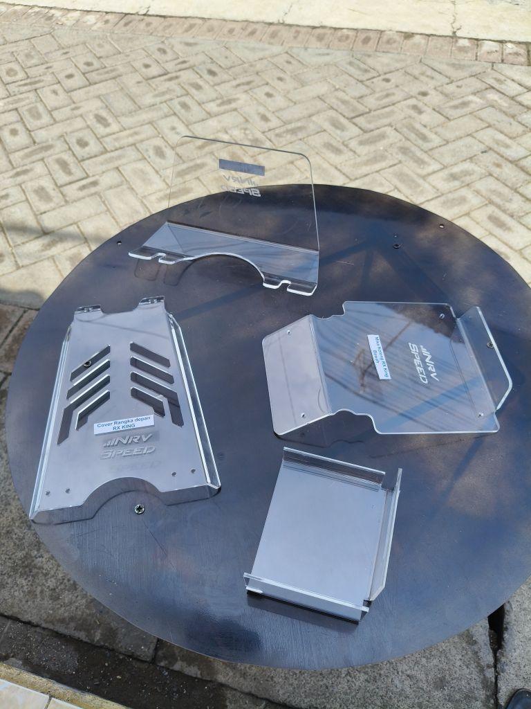 NRV mika kolong Akrilik Yamaha RX-King Transparan Jok Motorcycle