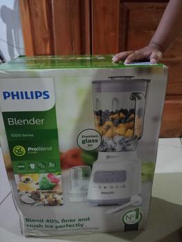 Product Review of Philips Blender 5000 Series 2L Glass - HR2222/00, blender juicer, blender serbaguna, blender terbaik, blender bumbu philips from L**i 0