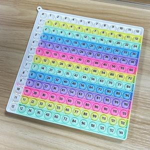 Juego de Práctica de Fórmulas de Multiplicación, Actividad de Aprendizaje de Tabla del 12x12, Juego de Mesa Educativo para Enseñanza de Matemáticas, Juguete para Aprendizaje Numérico