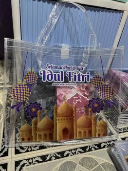 Product Review of Isi 10 Tas Mika Lebaran Sedang Hampers Idul Fitri Hari Raya Bingkisan Parcel Souvenir from M**S 0