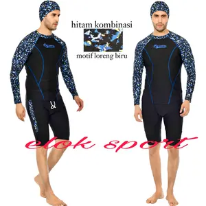 baju renang diving STL-HRY DEWASA Cepat Kering Uniseks Pria