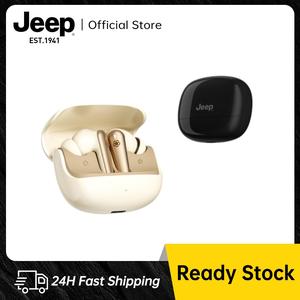 Alat Dengar Bluetooth Tanpa Wayar, Jeep EW136, Bluetooth 5.4, Hayat Bateri Panjang, Rupa Tinggi, Unit Kuasa 13mm, Teknologi TWS, Cahaya Dalam Telinga, Saiz Padat