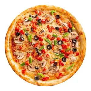 Pizza Vegetarian dengan Jamur dan Olives - Pizza Rasa Segar & Enak untuk Kuliner
