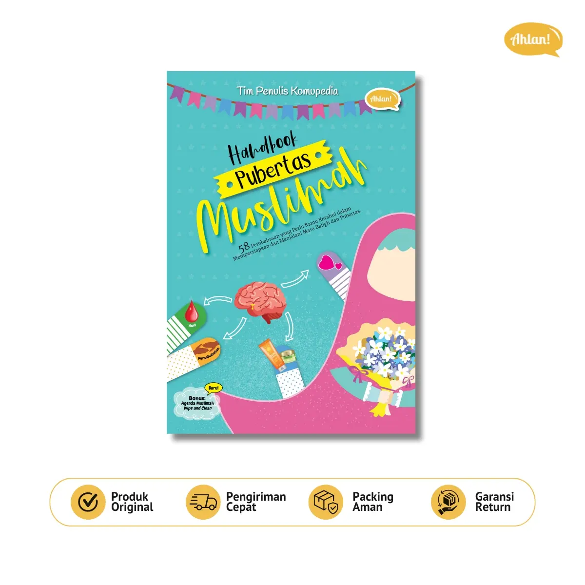 Handbook Pubertas Muslimah + Bonus Agenda Muslimah