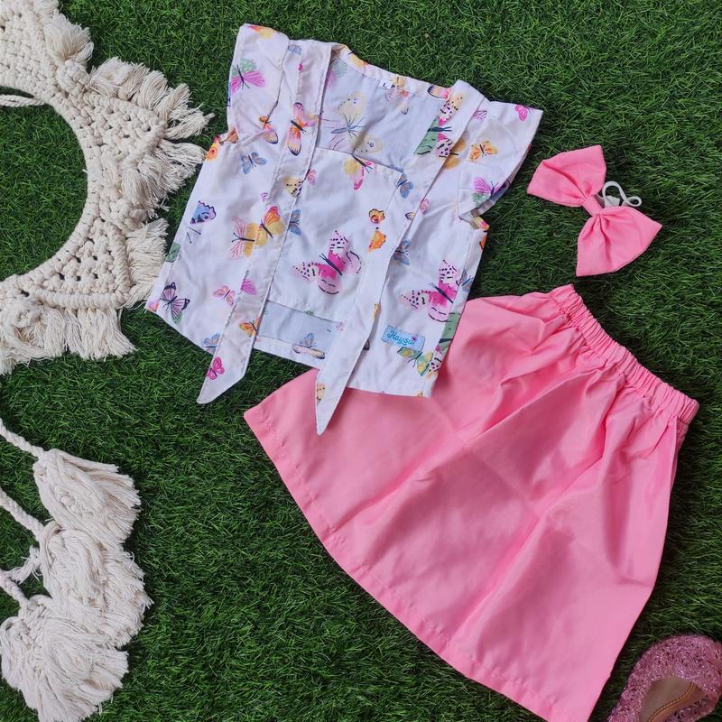 Pakaian Serba Gaya Kutubaru Bayi hingga Usia 3 Tahun Bahan Katun Jepang untuk Anak Perempuan - Fashion 5