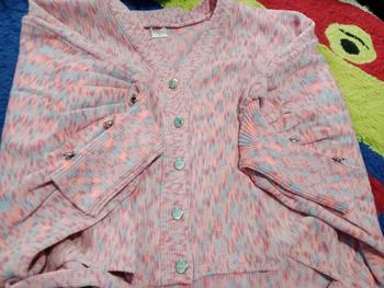Product Review of Edith - Nikita Cardigan Rajut Kalong Lucu Korean Style Big Size from T** A**y 0